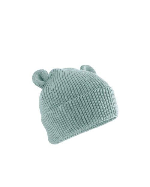 Baby Bear Beanie – Cosy Knit Hat with Ears – Neutral Newborn Gift for Boys or Girls
