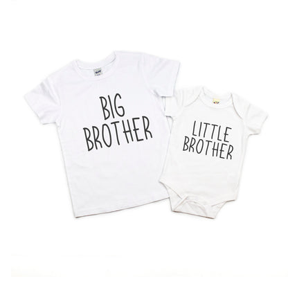 Matching Big Brother Little Brother Outfit: Sibling T-Shirts