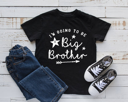 Big Brother T-Shirt / Brother T-Shirt / Pregnancy Announcement T-Shirt / New Baby Reveal / Big Brother T-Shirt