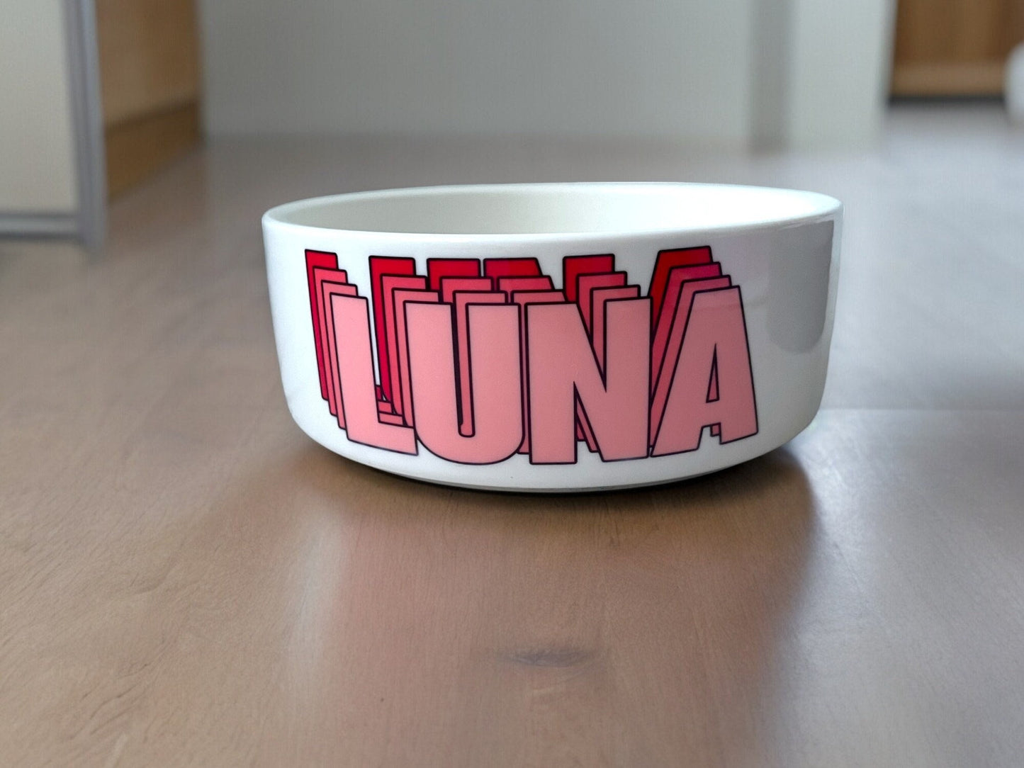 Personalised pet bowl | cat, dog, rabbit ceramic feeding bowl, small, medium, large, Mrs hinch inspired, stacey solomon