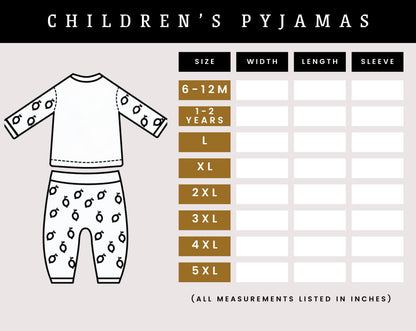 Personalised Kids Easter Pyjamas - Cute Bear with Honey Design - Custom Name PJs - Printed Easter Sleepwear - Toddler & Baby Easter Gift