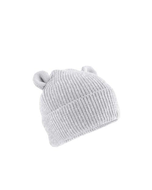 Baby Bear Beanie – Cosy Knit Hat with Ears – Neutral Newborn Gift for Boys or Girls