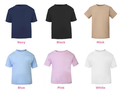 Kids custom printed unisex t-shirt Make your own t-shirt branded workwear